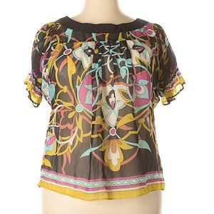 NICOLE by NICOLE MILLER size 14 blouse in excellent condition